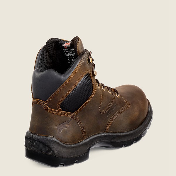 Botas de Seguridad Red Wing Hombre Marrom - Flexbond - 6-Inch Toe Metguard - 576-ITQUAN